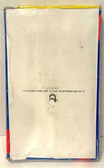 1980 Wanted Posters Full Vintage Trading Card Wax Box 36ct - TvMovieCards.com