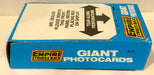 1980 Star Wars Empire Strikes Back Giant Photo Cards Full Box 36 Packs Topps - TvMovieCards.com