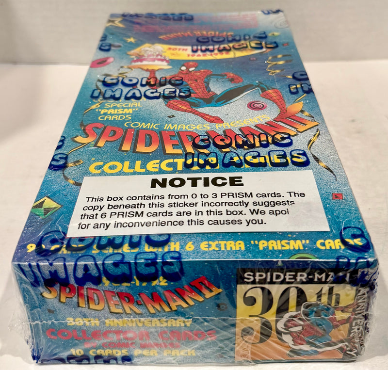 Spider-Man II 30th Anniversary Card Box 48 Packs Comic Images 1992 - TvMovieCards.com
