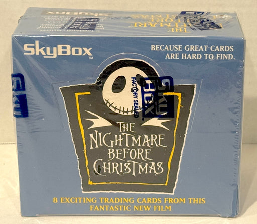 Nightmare Before Christmas Movie Card Box 36ct Skybox 1993 Factory Sealed - TvMovieCards.com