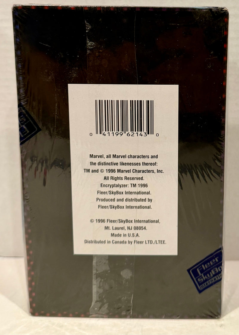 1996 Marvel Vision Trading Card Box 48 Packs Fleer Skybox Factory Sealed - TvMovieCards.com