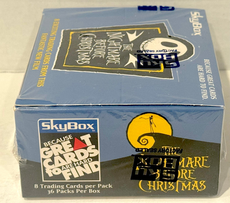 Nightmare Before Christmas Movie Card Box 36ct Skybox 1993 Factory Sealed - TvMovieCards.com