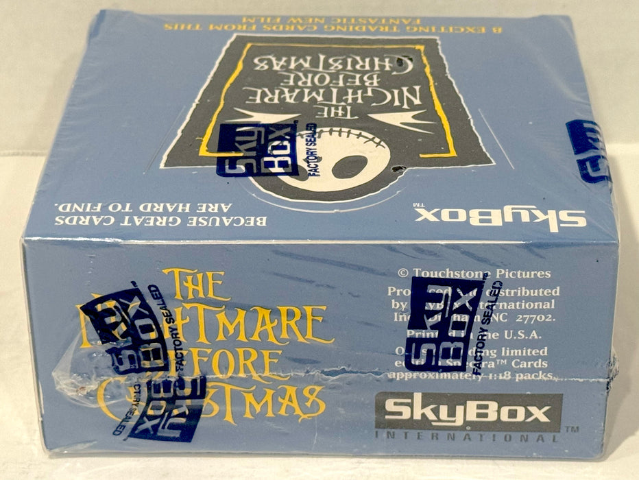 Nightmare Before Christmas Movie Card Box 36ct Skybox 1993 Factory Sealed - TvMovieCards.com