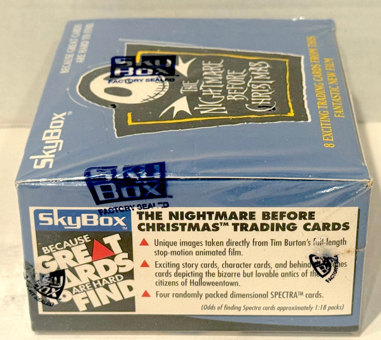 Nightmare Before Christmas Movie Card Box 36ct Skybox 1993 Factory Sealed - TvMovieCards.com