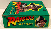 1981 Indiana Jones Raiders of the Lost Ark Vintage FULL 36 Pack Trading Card Box - TvMovieCards.com