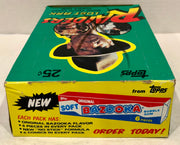 1981 Indiana Jones Raiders of the Lost Ark Vintage FULL 36 Pack Trading Card Box - TvMovieCards.com