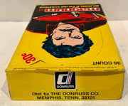 1983 Magnum P.I. PI Trading Card Box Wax Box Full 36 Packs Donruss - TvMovieCards.com