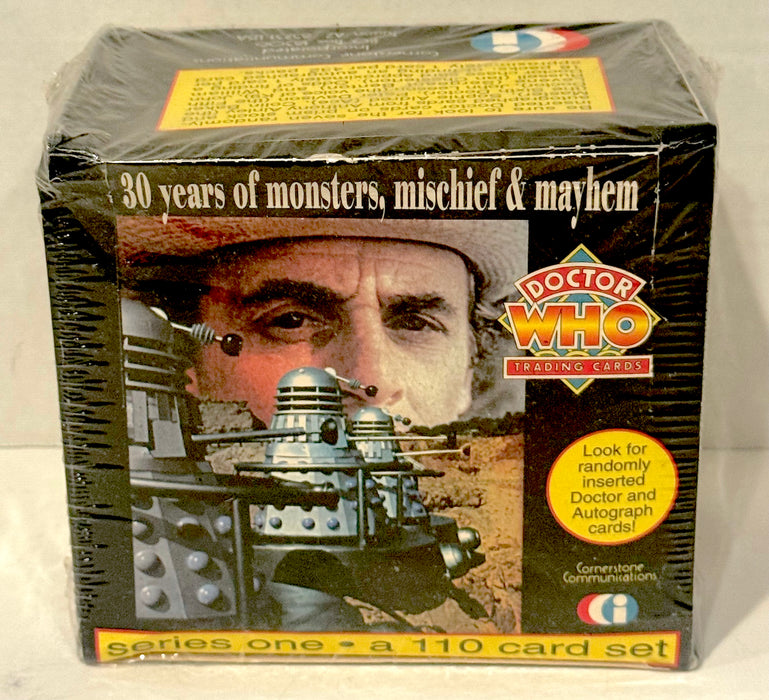 1994 Dr Who Series One 1 Trading Card Box Sealed 36CT Cornerstone - TvMovieCards.com