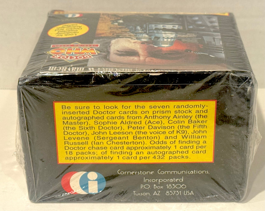 1994 Dr Who Series One 1 Trading Card Box Sealed 36CT Cornerstone - TvMovieCards.com