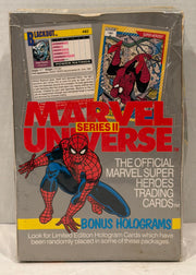 Marvel Universe Series II 2 Trading Card Box 36 Packs Impel 1991 with Holograms - TvMovieCards.com