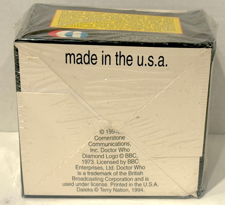 1994 Dr Who Series One 1 Trading Card Box Sealed 36CT Cornerstone - TvMovieCards.com