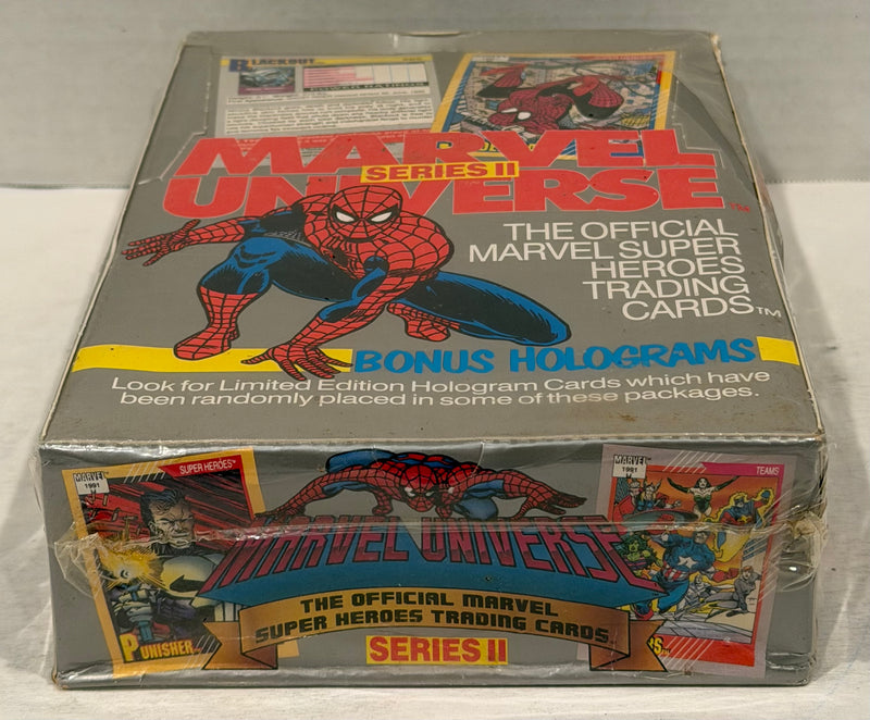 Marvel Universe Series II 2 Trading Card Box 36 Packs Impel 1991 with Holograms - TvMovieCards.com