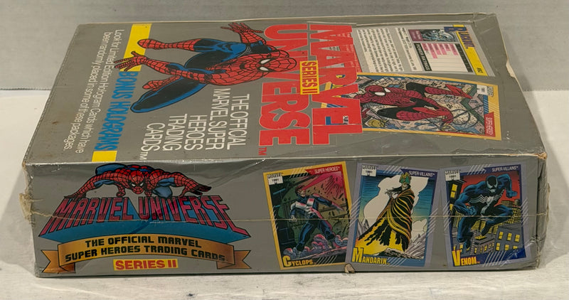 Marvel Universe Series II 2 Trading Card Box 36 Packs Impel 1991 with Holograms - TvMovieCards.com