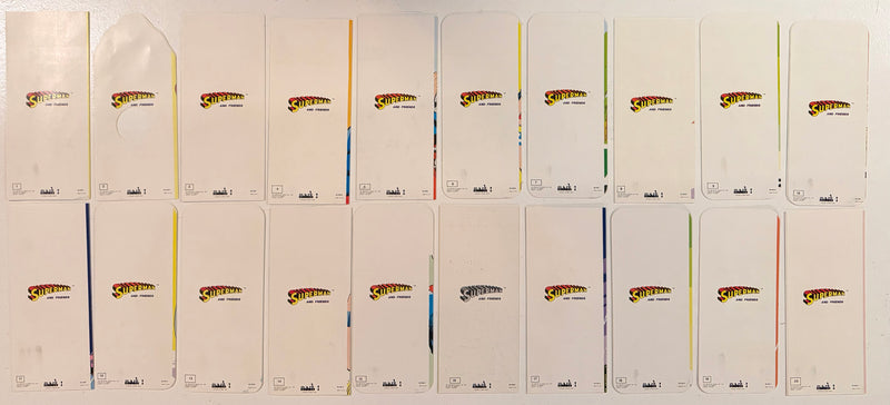 1978 DC Comics Superman & Friends Complete Set of 48 Birthday/Greeting Cards - TvMovieCards.com
