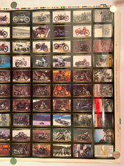1993 Harley Davidson Series 3 Collector Card 100 Card UNCUT Sheet 26x36"   - TvMovieCards.com