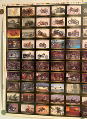 1993 Harley Davidson Series 3 Collector Card 100 Card UNCUT Sheet 26x36"   - TvMovieCards.com