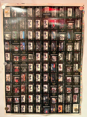 1993 Harley Davidson Series 3 Collector Card 100 Card UNCUT Sheet 26x36"   - TvMovieCards.com