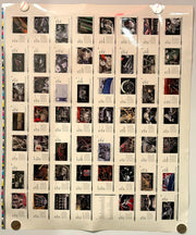 1993 Inline Classic Motorcycles Series 1 Collector Card 55 Card UNCUT Sheet 24x2 - TvMovieCards.com