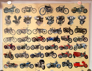 Harley Davidson Motorcycles 100 Years "Happy Birthday" Laminated Poster 26x37"   - TvMovieCards.com
