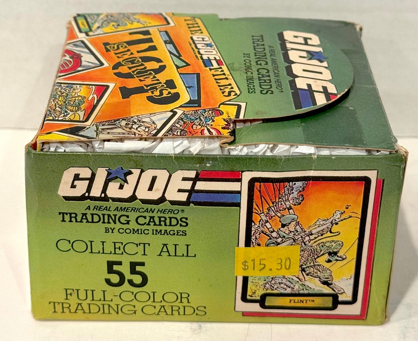 1987 GI Joe Files A Real American Hero Trading Card Box 50 PACKS Comic Images - TvMovieCards.com