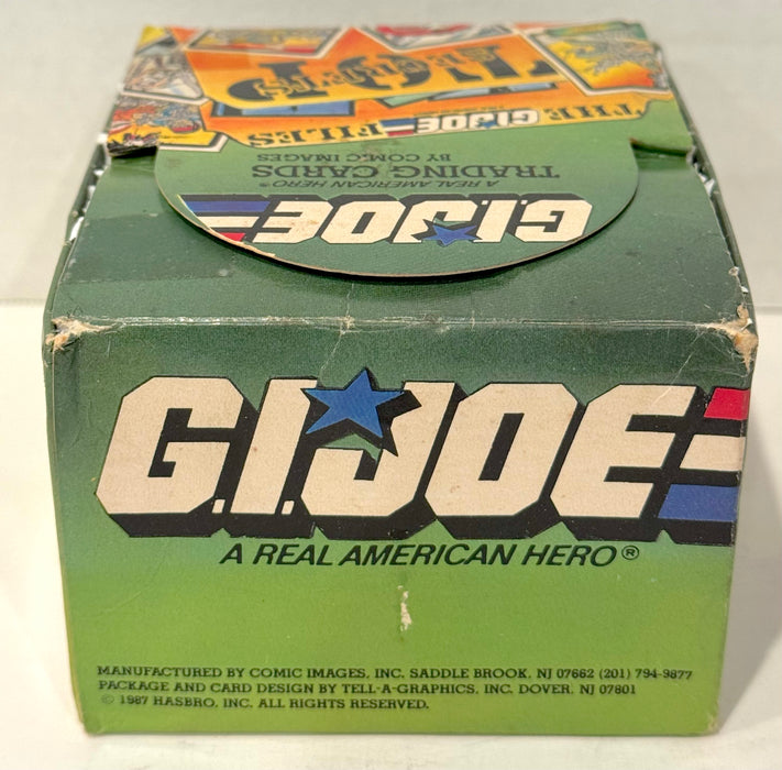 1987 GI Joe Files A Real American Hero Trading Card Box 50 PACKS Comic Images - TvMovieCards.com