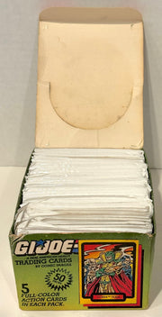 1987 GI Joe Files A Real American Hero Trading Card Box 50 PACKS Comic Images - TvMovieCards.com