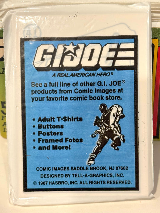 1987 GI Joe Files A Real American Hero Trading Card Box 50 PACKS Comic Images - TvMovieCards.com