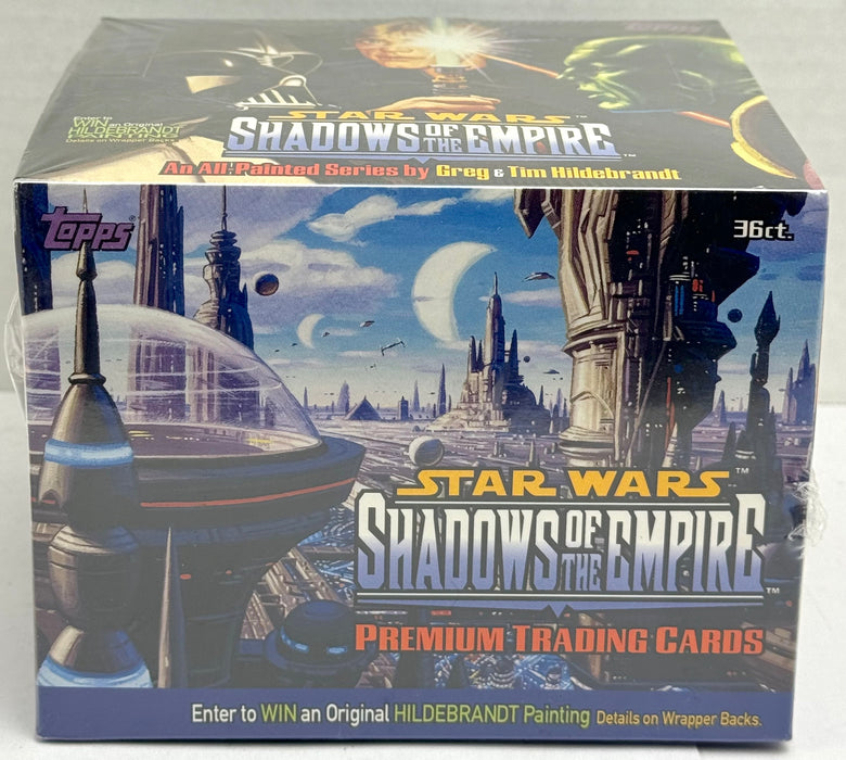 Star Wars Shadows of the Empire Greg & Tim Hildebrandt Card Box 36 CT Topps 1996   - TvMovieCards.com
