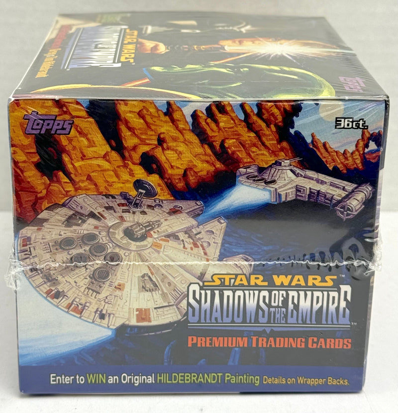 Star Wars Shadows of the Empire Greg & Tim Hildebrandt Card Box 36 CT Topps 1996   - TvMovieCards.com