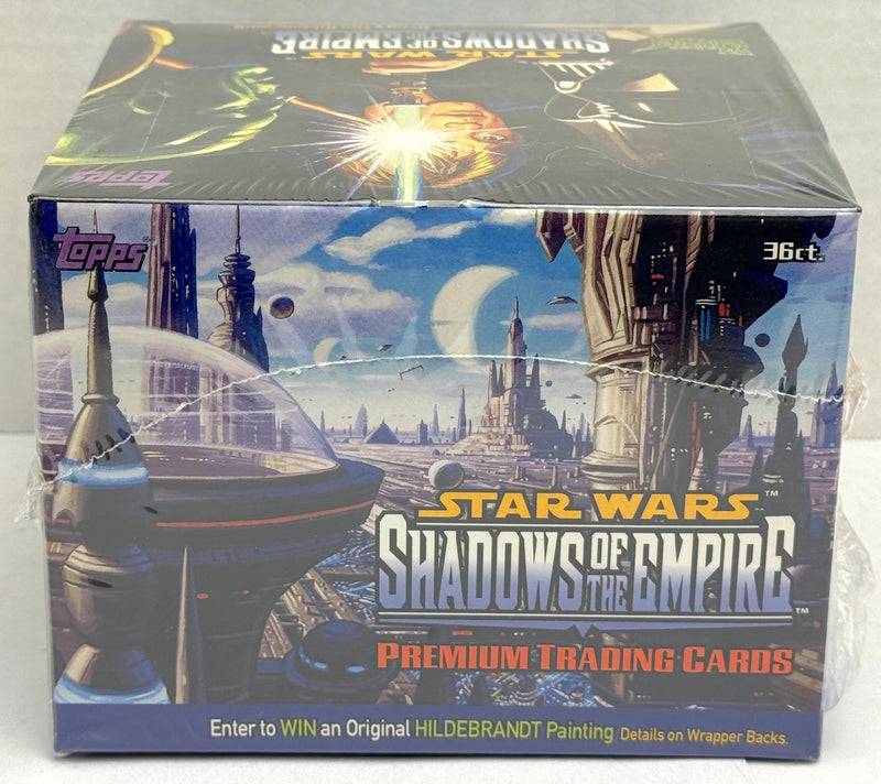 Star Wars Shadows of the Empire Greg & Tim Hildebrandt Card Box 36 CT Topps 1996   - TvMovieCards.com
