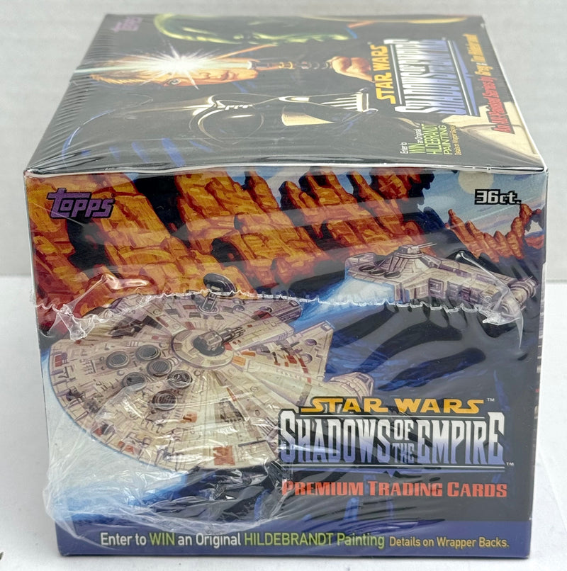 Star Wars Shadows of the Empire Greg & Tim Hildebrandt Card Box 36 CT Topps 1996   - TvMovieCards.com