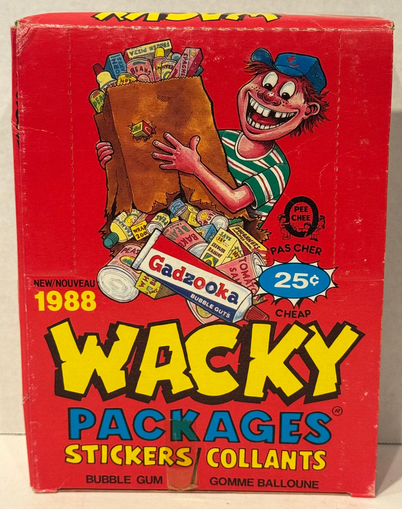 1988 Wacky Packages Stickers Series 2 Trading Card Box OPC O Pee Chee 36 CT - TvMovieCards.com