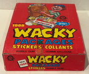 1988 Wacky Packages Stickers Series 2 Trading Card Box OPC O Pee Chee 36 CT - TvMovieCards.com