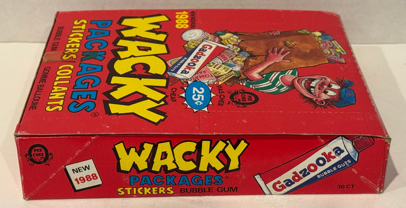 1988 Wacky Packages Stickers Series 2 Trading Card Box OPC O Pee Chee 36 CT - TvMovieCards.com