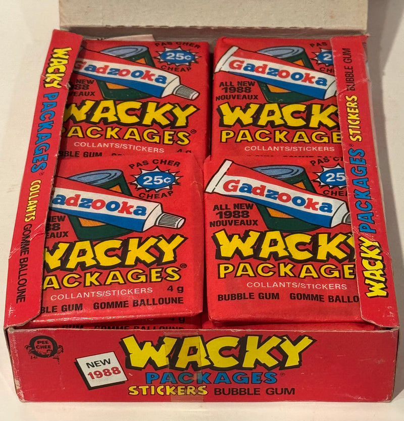 1988 Wacky Packages Stickers Series 2 Trading Card Box OPC O Pee Chee 36 CT - TvMovieCards.com