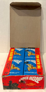 1979 Topps The Black Hole Vintage Trading Card Box Full 36 Packs Disney - TvMovieCards.com