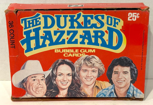 1980 Dukes of Hazzard TV Show Vintage FULL 36 Pack Trading Card Wax Box Donruss - TvMovieCards.com