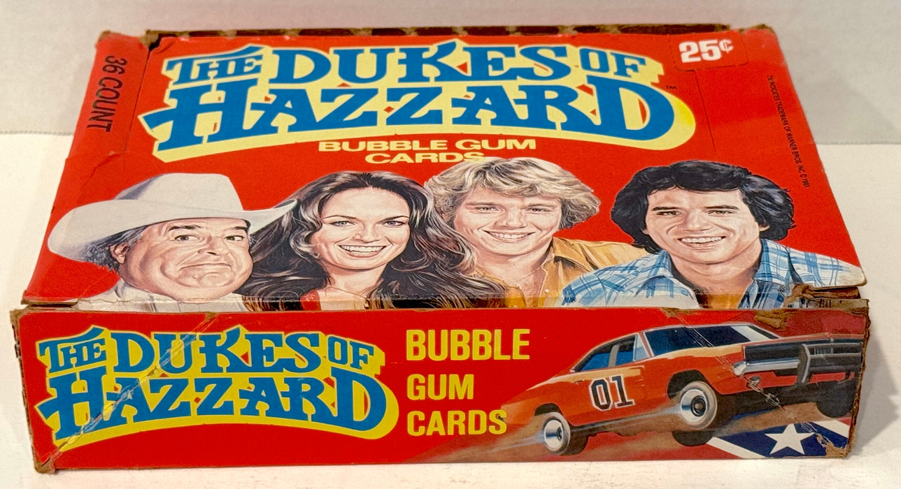 1980 Dukes of Hazzard TV Show Vintage FULL 36 Pack Trading Card Wax Box Donruss - TvMovieCards.com