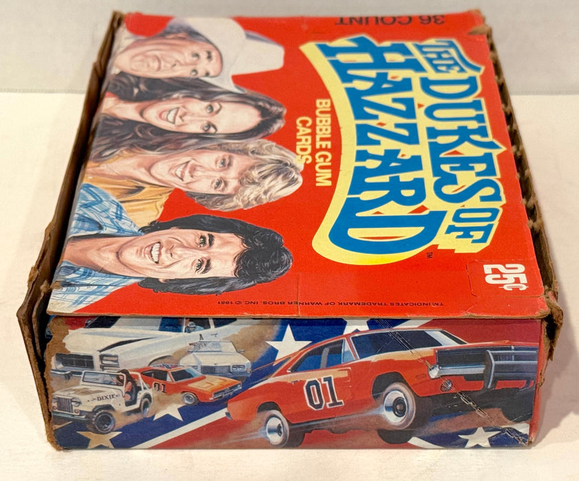 1980 Dukes of Hazzard TV Show Vintage FULL 36 Pack Trading Card Wax Box Donruss - TvMovieCards.com