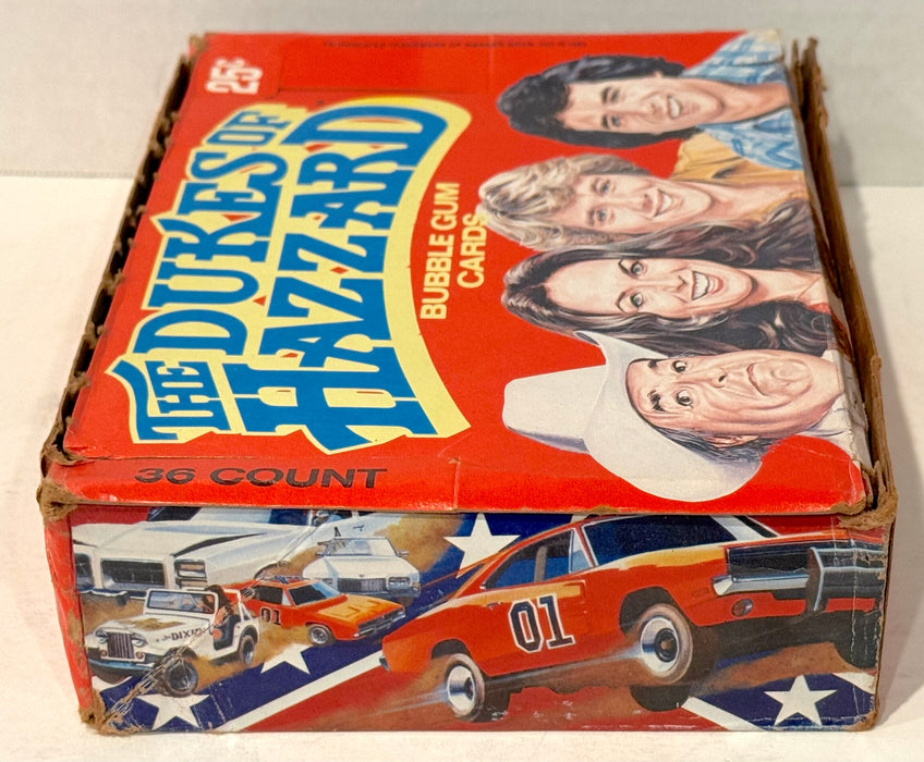 1980 Dukes of Hazzard TV Show Vintage FULL 36 Pack Trading Card Wax Box Donruss - TvMovieCards.com