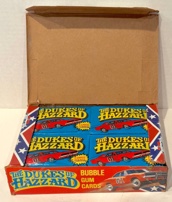 1980 Dukes of Hazzard TV Show Vintage FULL 36 Pack Trading Card Wax Box Donruss - TvMovieCards.com