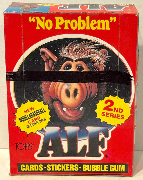Alf Series 2 Vintage Bubble Gum Wax Trading Card Box 48 Packs Topps 1988 FULL - TvMovieCards.com