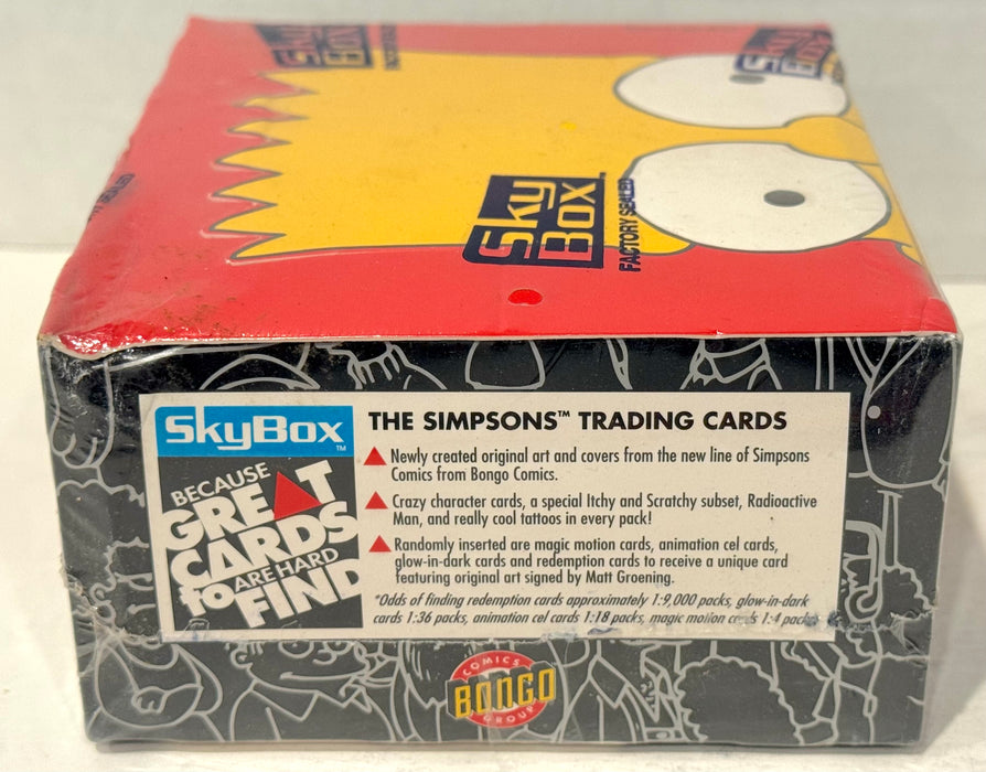 1993 The Simpsons Series 1 Trading Card Box 36 Packs Factory Sealed Skybox - TvMovieCards.com