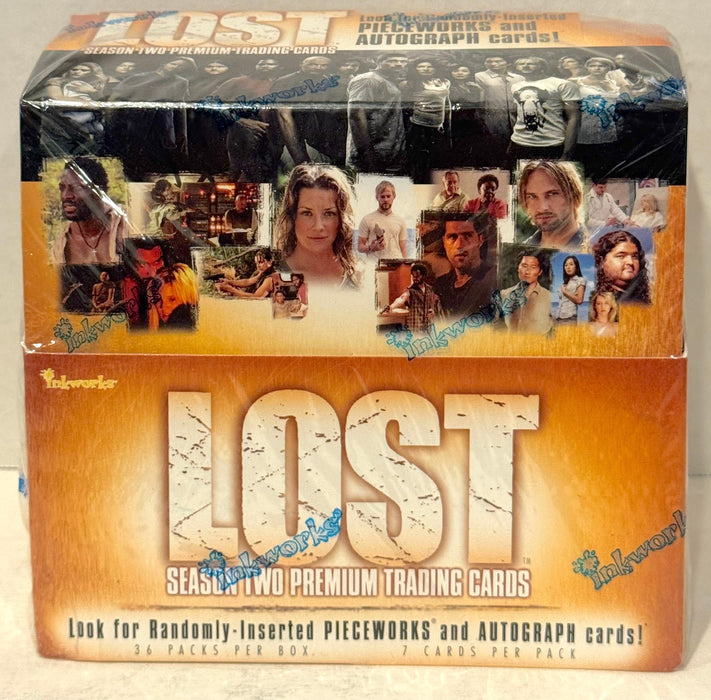 Lost Season 2 Trading Card Box 36 Packs Inkworks 2006 Factory Sealed - TvMovieCards.com
