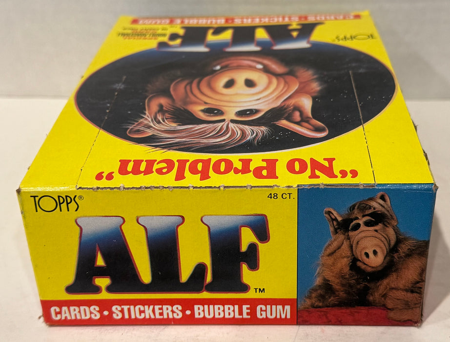Alf Series 1 Vintage Bubble Gum Wax Trading Card Box 48 Packs Topps 1987 FULL - TvMovieCards.com