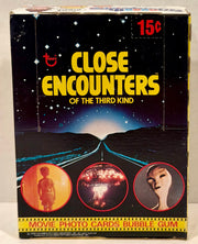 1978 Close Encounters Third Kind Wax Vintage Trading Card Box 36 Packs Topps - TvMovieCards.com