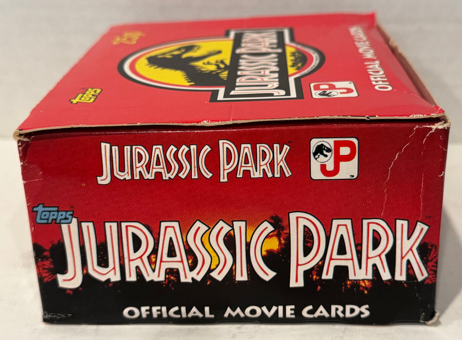1992 Jurassic Park Movie Trading Card Box 36 Packs Topps UK Made in Ireland - TvMovieCards.com