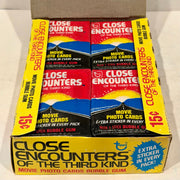 1978 Close Encounters Third Kind Wax Vintage Trading Card Box 36 Packs Topps - TvMovieCards.com