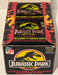 1992 Jurassic Park Movie Deluxe Gold Series Trading Card Box 36 Packs Topps - TvMovieCards.com