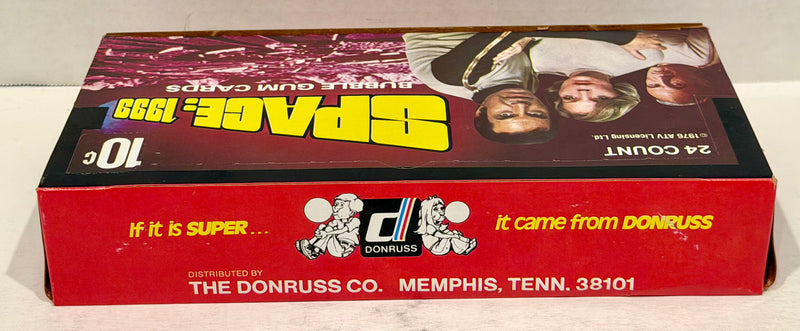 Space 1999 Vintage Bubble Gum Card Box 24 Packs FULL Donruss 1976 - TvMovieCards.com